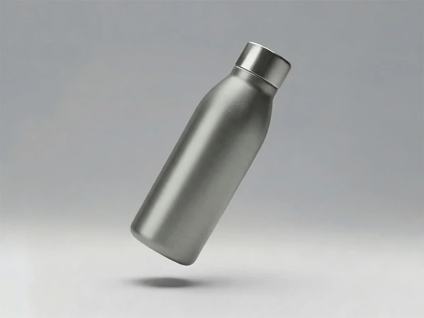 Термобутылка вакуумная c медной изоляцией Waterline Brottle, тубус, 600 мл, серебристая - фото № 1 Термобутылка вакуумная c медной изоляцией Waterline Brottle, тубус, 600 мл, серебристая - фото № 1