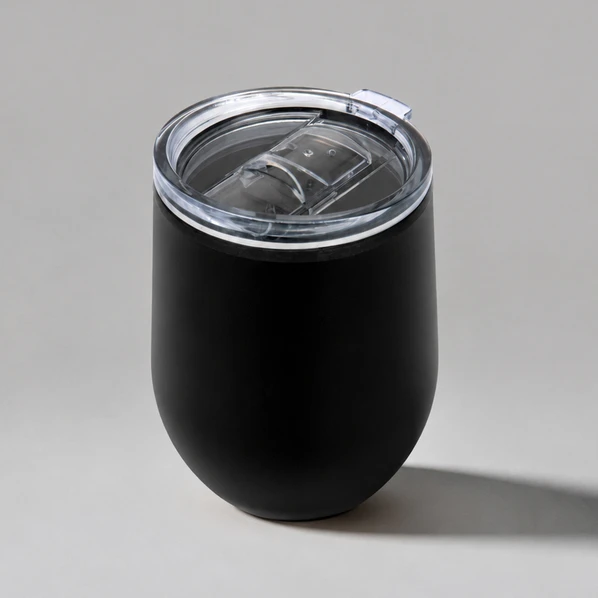 Термокружка Pot, 330 мл., черная - фото № 1 Термокружка Pot, 330 мл., черная - фото № 1