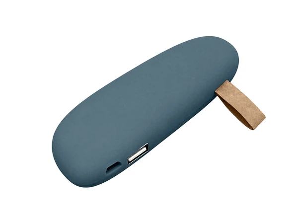Внешний аккумулятор в форме камня Stone, 2600 mAh, синий / бежевый - фото № 1 Внешний аккумулятор в форме камня Stone, 2600 mAh, синий / бежевый - фото № 1