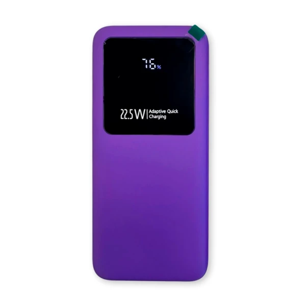 Внешний аккумулятор Kris, soft touch, 10000 mAh, фиолетовый - фото № 1 Внешний аккумулятор Kris, soft touch, 10000 mAh, фиолетовый - фото № 1