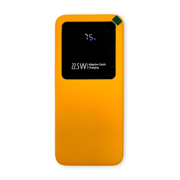 Внешний аккумулятор Kris, soft touch, 10000 mAh, желтый - фото № 1 Внешний аккумулятор Kris, soft touch, 10000 mAh, желтый - фото № 1