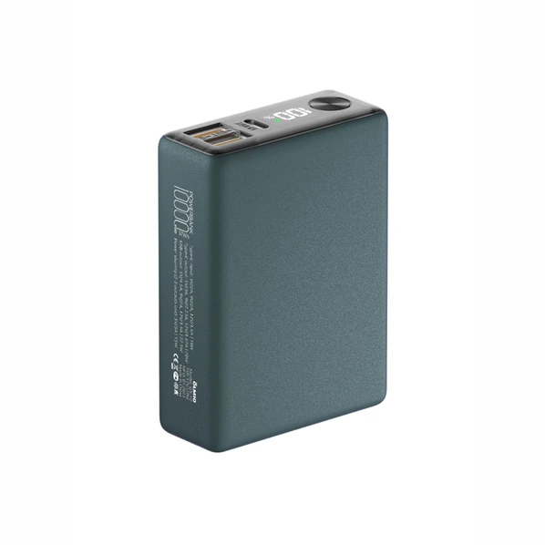Внешний аккумулятор Olmio QX-10, 10000 mAh, темно-зеленый - фото № 1 Внешний аккумулятор Olmio QX-10, 10000 mAh, темно-зеленый - фото № 1