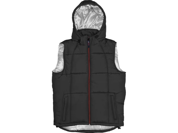 Жилет мужской US Basic Vigour, черный / серый - фото № 1 Жилет мужской US Basic Vigour, черный / серый - фото № 1