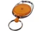 Брелок круглый с карабином Gerlos, оранжевый фото