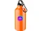 Бутылка алюминиевая с карабином Bullet Oregon 350 мл, оранжевая фото