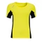 Оптом Футболка для бега женская Sol's Sydney Women 180, желтая / черная для нанесения логотипа или надписи Футболка для бега женская Sol's Sydney Women 180, желтая / черная фото
