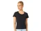 Футболка женская US Basic Sydney, черная фото