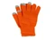Перчатки для сенсорного экрана Сет, оранжевые/ серые фото