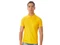 Оптом Футболка поло мужская US Basic First, желтая для нанесения логотипа или надписи Футболка поло мужская US Basic First, желтая фото