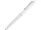 Ручка шариковая пластиковая Plane, soft touch, белая фото