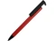 Оптом Ручка шариковая Кипер Металл / подставка для телефона, черная / красная для нанесения логотипа или надписи Ручка шариковая Кипер Металл / подставка для телефона, черная / красная фото
