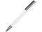 Ручка шариковая металлическая Insomnia, soft-touch с зеркальным слоем, белая фото