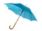 Оптом Зонт-трость полуавтомат «Радуга», темно-голубой для нанесения логотипа или надписи Зонт-трость полуавтомат «Радуга», темно-голубой фото