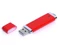 Оптом Флешка USB 3.0 на 128 Гб Промо, классическая форма, алая для нанесения логотипа или надписи Флешка USB 3.0 на 128 Гб Промо, классическая форма, алая фото