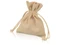 Мешочек подарочный маленький, бежевый фото