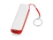 Портативное зарядное устройство Basis, 2000 mAh, белое / красное фото