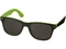 Оптом Очки солнцезащитные Sun Ray с цветной вставкой, черный/ салатовый для нанесения логотипа или надписи Очки солнцезащитные Sun Ray с цветной вставкой, черный/ салатовый фото