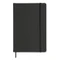 Блокнот нелинованный на резинке А5, 96 стр., черный фото