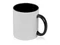 Кружка Sublime Color для сублимации, черный/ белый фото
