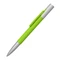 Оптом Ручка шариковая металлическая Chili Clas, soft touch, серебряная / салатовая для нанесения логотипа или надписи Ручка шариковая металлическая Chili Clas, soft touch, серебряная / салатовая фото