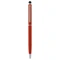 Ручка стилус шариковая металлическая, красная / хром фото