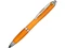 Ручка шариковая пластиковая Nash, ярко-оранжевая фото