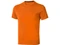 Оптом Футболка мужская Elevate Nanaimo, оранжевая для нанесения логотипа или надписи Футболка мужская Elevate Nanaimo, оранжевая фото