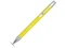 Ручка шариковая металлическая Moneta, желтая фото