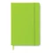 Блокнот нелинованный на резинке А5, 96 стр., зеленое яблоко фото