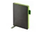 Ежедневник недатированный Bruno Visconti Boston А5, серый/ зеленый фото
