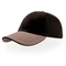 Бейсболка Atlantis Liberty Sandwich, черная / бежевая фото