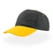 Бейсболка Atlantis Start Five, темно-синяя / желтая фото
