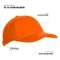 Бейсболка хлопковая Stan 03, 5 клиньев, 280 гр/м2, оранжевая Бейсболка хлопковая Stan 03, 5 клиньев, 280 гр/м2, оранжевая фото