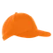 Бейсболка хлопковая Stan 06, 6 клиньев, 330 гр/м2, оранжевая фото