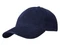 Бейсболка из переработанного хлопка Elevate Hutton, синяя фото