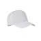 Бейсболка из переработанного полиэстера Senga, белая фото
