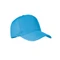 Бейсболка из переработанного полиэстера Senga, бирюзовая фото