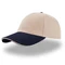Бейсболка Atlantis Liberty Sandwich, синяя / бежевая фото