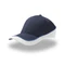 Бейсболка Atlantis Racing, 94% полиэстер 6% вискоза, 180 г/ м2, темно-синяя/ белая фото