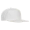 Бейсболка с прямым козырьком Stan 09, 5 клиньев, 330 гр/м2, белая фото