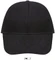 Бейсболка Sol's Buffalo, 260 гр/м2, черная Бейсболка Sol's Buffalo, 260 гр/м2, черная фото