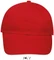 Бейсболка Sol's Buffalo, 260 гр/м2, красная Бейсболка Sol's Buffalo, 260 гр/м2, красная фото