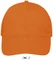 Бейсболка Sol's Buffalo, 260 гр/м2, оранжевая Бейсболка Sol's Buffalo, 260 гр/м2, оранжевая фото