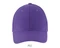 Бейсболка Sol's Buffalo, 260 гр/м2, темно-фиолетовая Бейсболка Sol's Buffalo, 260 гр/м2, темно-фиолетовая фото