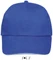 Бейсболка Sol's Buffalo, 260 гр/м2, ярко-синяя / белая Бейсболка Sol's Buffalo, 260 гр/м2, ярко-синяя / белая фото