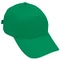 Бейсболка Standard, 5 клиньев, металлическая застежка, зеленая фото