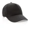 Бейсболка из переработанного хлопка XD Collection Impact 190, 5 клиньев, черная фото