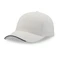 Бейсболка из переработанного полиэстера Atlantis Estoril-S, 6 клиньев, белая фото