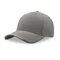 Бейсболка из переработанного полиэстера Atlantis Estoril-S, 6 клиньев, серая / белая фото