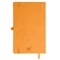 Бизнес-блокнот в линейку на резинке thINKme Justy А5, 256 стр., оранжевый фото